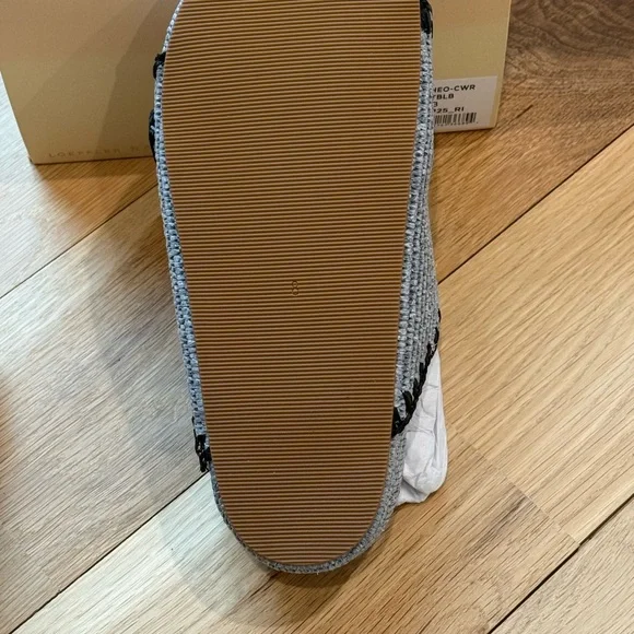 Loeffler Randall Theo Blue Two−Band Sandal - Picture 10 of 15